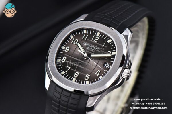 Aquanaut 5167 40mm ZF Gray Dial Black Rubber Strap A324