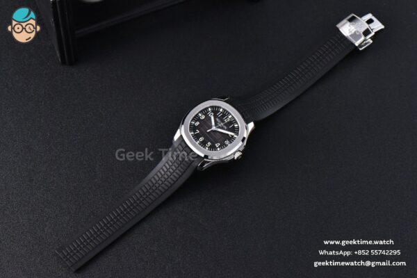 Aquanaut 5167 40mm ZF Gray Dial Black Rubber Strap A324 - Image 11