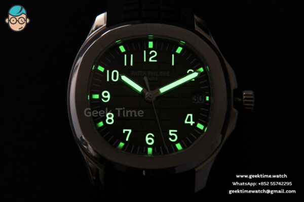 Aquanaut 5167 40mm ZF Gray Dial Black Rubber Strap A324 - Image 16