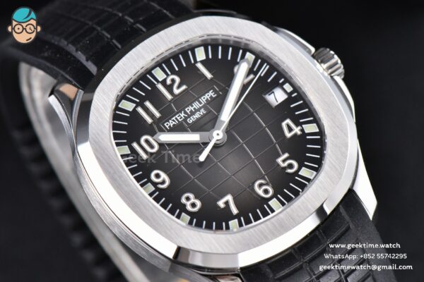 Aquanaut 5167 40mm 3KF Black Dial Black Rubber Strap A330 V3 - Image 6