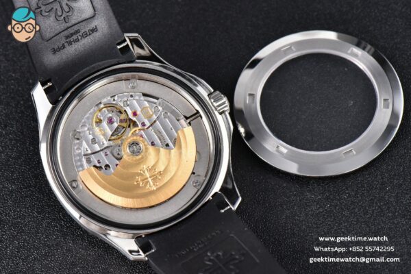 Aquanaut 5167 40mm 3KF Black Dial Black Rubber Strap A330 V3 - Image 16