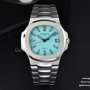 Nautilus 5711 3KF 40mm Tiffany Blue Dial SS Bracelet A324CS V3