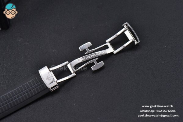 Aquanaut 5167 40mm 3KF Black Dial Black Rubber Strap A324 - Image 19