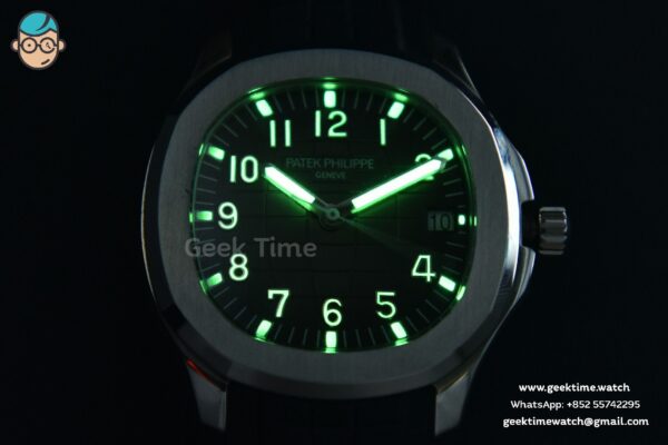 Aquanaut 5167 40mm 3KF Black Dial Black Rubber Strap A324 - Image 21
