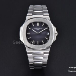 Nautilus 5711 40mm PPF esfera gris brazalete SS A324CS