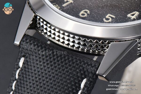 Calatrava 5226G PPF 40mm Gray Dial Nylon Strap MY9015 Mod - Image 7