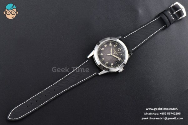 Calatrava 5226G PPF 40mm Gray Dial Nylon Strap MY9015 Mod - Image 13