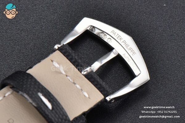 Calatrava 5226G PPF 40mm Gray Dial Nylon Strap MY9015 Mod - Image 28