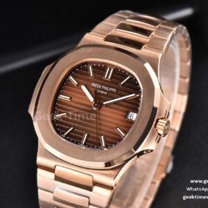 Nautilus 5711R 40MM 3KF Brown Dial RG Bracelet A324 V3