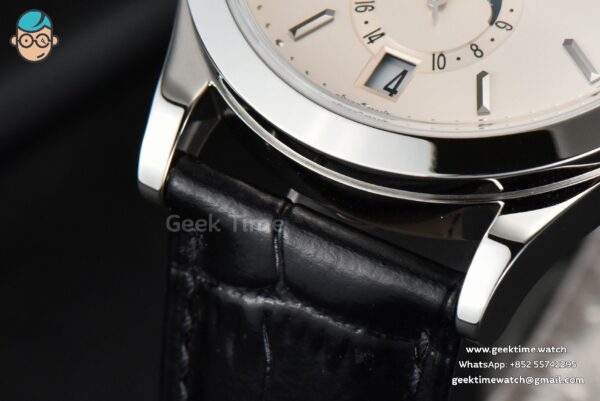 Complications 5396 38.5mm ZF White Dial Moonphase Stick Markers Black Leather Strap MY9015 - Image 7