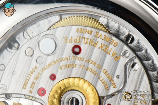 Complications 5396 38.5mm ZF White Dial Moonphase Stick Markers Black Leather Strap MY9015 - Image 15