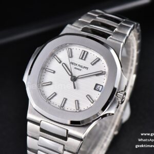 Nautilus 5711 40MM 3KF White Dial SS Bracelet A324 V3