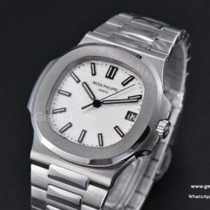 Nautilus 5711 40mm PPF White Dial SS Bracelet A324CS