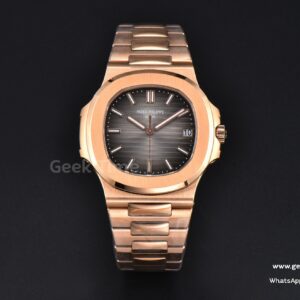 Nautilus 5711/1R RG PPF 40mm esfera gris texturizada brazalete RG 324CS V4