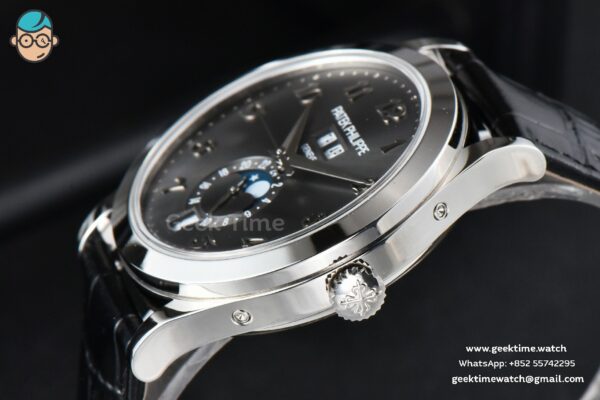 Complications 5396 38.5mm ZF Gray Dial Moonphase Stick Markers Black Leather Strap MY9015 - Image 7