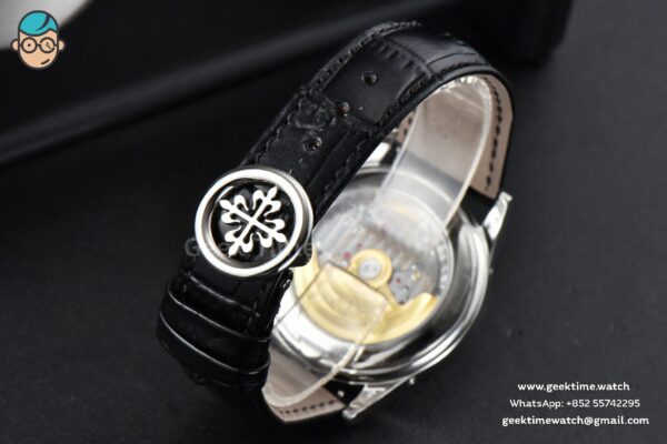 Complications 5396 38.5mm ZF Gray Dial Moonphase Stick Markers Black Leather Strap MY9015 - Image 21