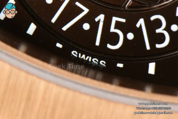 Aquanaut 5164R RG 41mm ZF Brown Dial Brown Rubber Strap A324 - Image 7