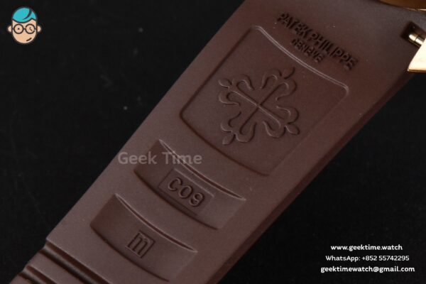 Aquanaut 5164R RG 41mm ZF Brown Dial Brown Rubber Strap A324 - Image 16