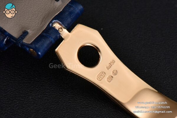 Annual Calendar 5396 Moonphase 38.5mm ZF RG Blue Stick Dial Blue Leather Strap MY9015 - Image 27