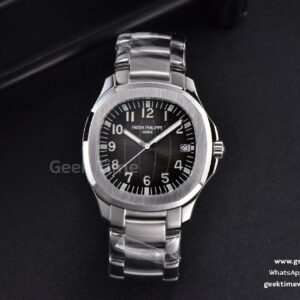 Aquanaut 5167 40mm 3KF Black Dial SS Bracelet A330 V3