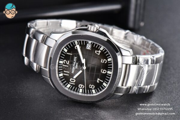 Aquanaut 5167 40mm 3KF Black Dial SS Bracelet A330 V3 - Image 9