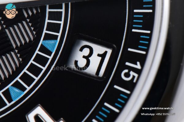 Calatrava 6007G 40mm ZF Black Dial Blue Hand Nylon Strap 9015 - Image 5
