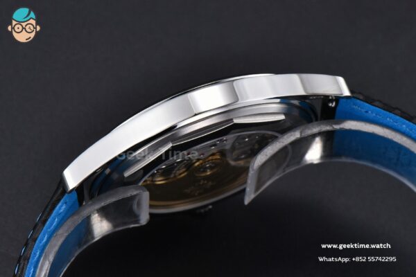 Calatrava 6007G 40mm ZF Black Dial Blue Hand Nylon Strap 9015 - Image 13
