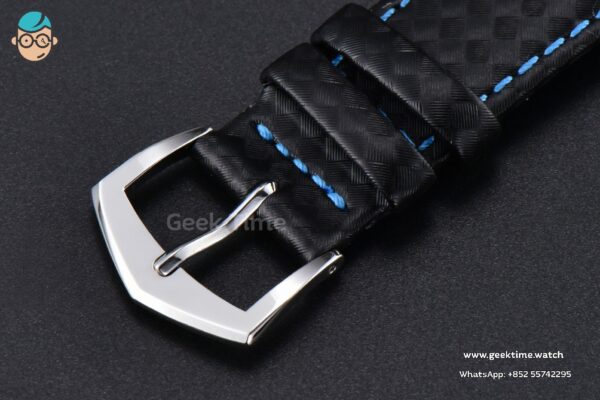 Calatrava 6007G 40mm ZF Black Dial Blue Hand Nylon Strap 9015 - Image 24