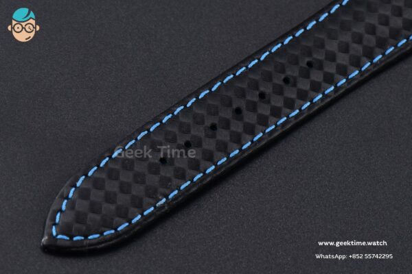 Calatrava 6007G 40mm ZF Black Dial Blue Hand Nylon Strap 9015 - Image 25