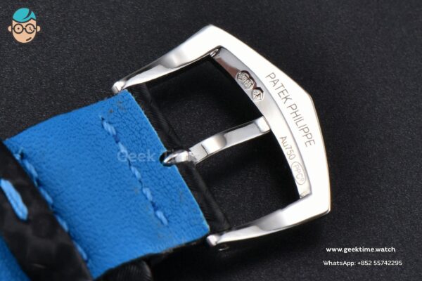 Calatrava 6007G 40mm ZF Black Dial Blue Hand Nylon Strap 9015 - Image 26