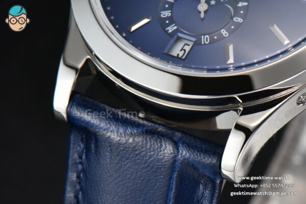 Complications 5396 38.5mm ZF Blue Dial Moonphase Stick Markers Black Leather Strap MY9015 - Image 9