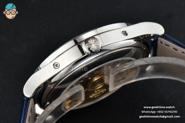 Complications 5396 38.5mm ZF Blue Dial Moonphase Stick Markers Black Leather Strap MY9015 - Image 11