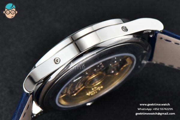 Complications 5396 38.5mm ZF Blue Dial Moonphase Stick Markers Black Leather Strap MY9015 - Image 12