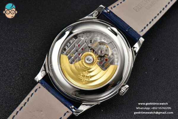 Complications 5396 38.5mm ZF Blue Dial Moonphase Stick Markers Black Leather Strap MY9015 - Image 13