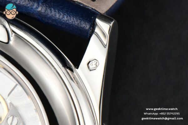 Complications 5396 38.5mm ZF Blue Dial Moonphase Stick Markers Black Leather Strap MY9015 - Image 19