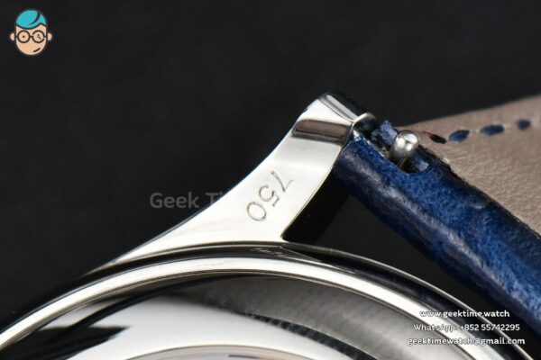 Complications 5396 38.5mm ZF Blue Dial Moonphase Stick Markers Black Leather Strap MY9015 - Image 20