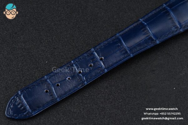 Complications 5396 38.5mm ZF Blue Dial Moonphase Stick Markers Black Leather Strap MY9015 - Image 23