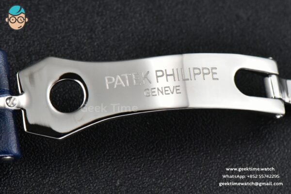 Complications 5396 38.5mm ZF Blue Dial Moonphase Stick Markers Black Leather Strap MY9015 - Image 30