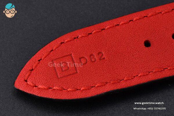 Calatrava 6007G 40mm ZF Black Dial Red Hand Nylon Strap 9015 - Image 29