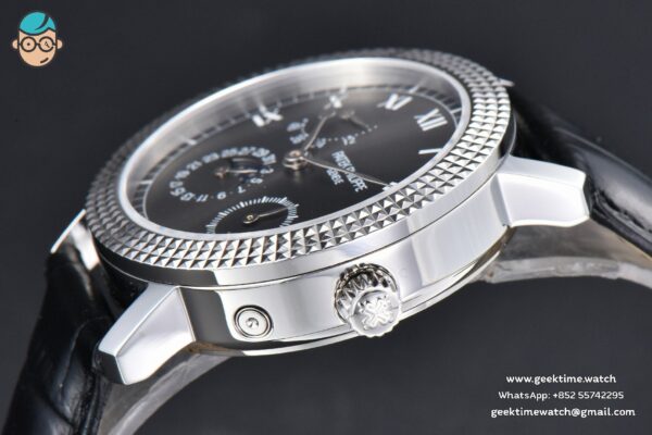 Calatrava 5057G IWF 36.5mm 50th Anniversary Gray Dial Leather Strap - Image 8