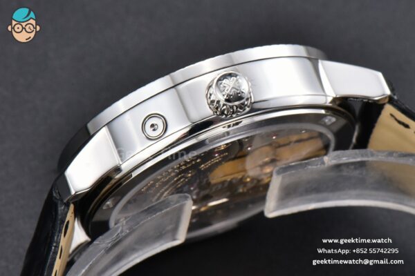 Calatrava 5057G IWF 36.5mm 50th Anniversary Gray Dial Leather Strap - Image 11