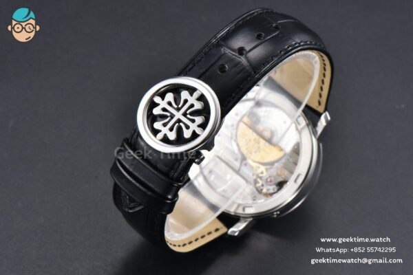 Calatrava 5057G IWF 36.5mm 50th Anniversary Gray Dial Leather Strap - Image 13