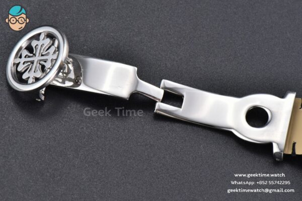 Calatrava 5057G IWF 36.5mm 50th Anniversary Gray Dial Leather Strap - Image 16