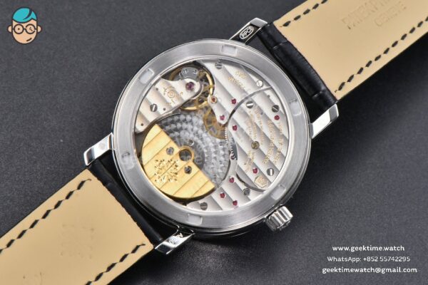 Calatrava 5057G IWF 36.5mm 50th Anniversary Gray Dial Leather Strap - Image 17