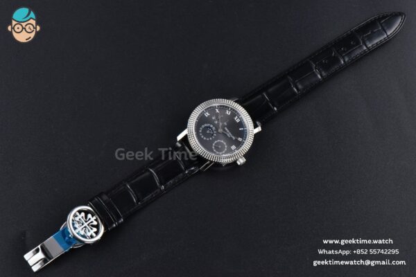 Calatrava 5057G IWF 36.5mm 50th Anniversary Gray Dial Leather Strap - Image 31