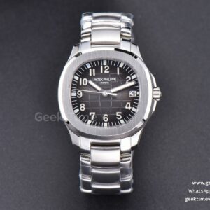 Aquanaut 5167 40mm 3KF Black Dial SS Bracelet A324