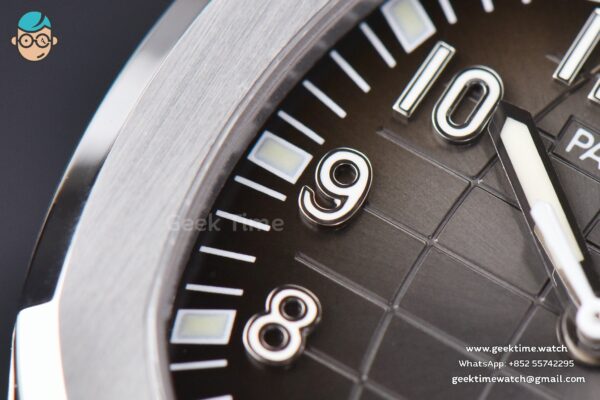 Aquanaut 5167 40mm 3KF Black Dial SS Bracelet A324 - Image 5