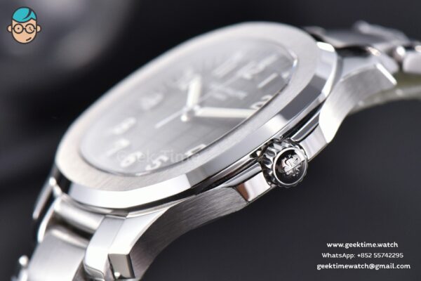 Aquanaut 5167 40mm 3KF Black Dial SS Bracelet A324 - Image 8