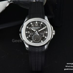 Aquanaut GMT 5164A 41mm ZF Black Dial Rubber Strap 9015