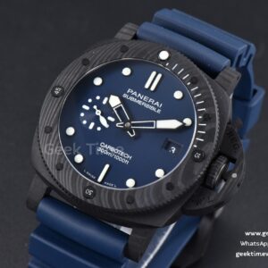 PAM1232 Carbotech 44mm VSF Blue Dial Blue Rubber Strap P900